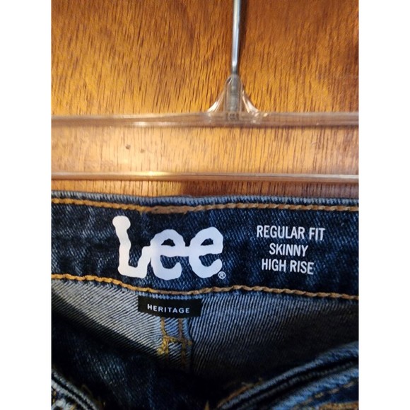 NWT Lee Riders Women Heritage High Rise Skinny Ankle Jean Vintage 6M NOS Berlin - Picture 2 of 5